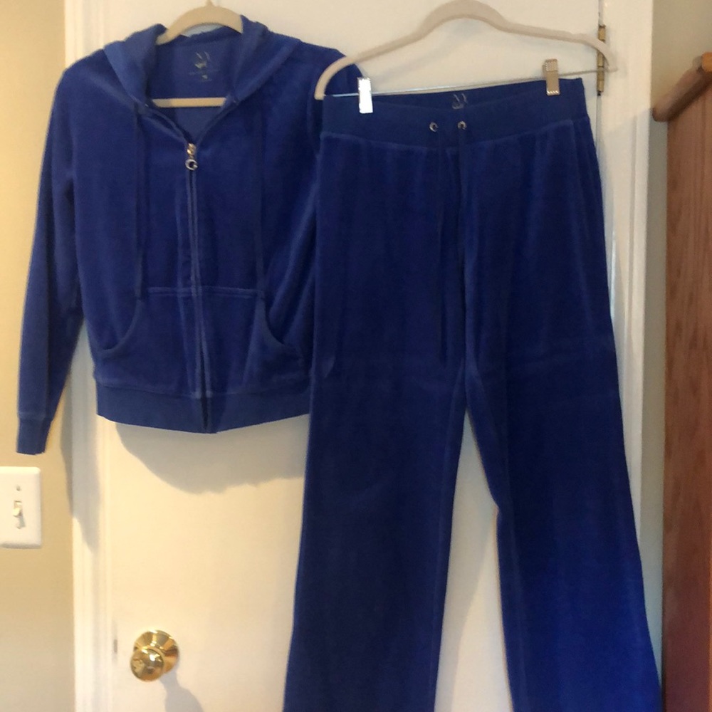 Velour sweatsuit